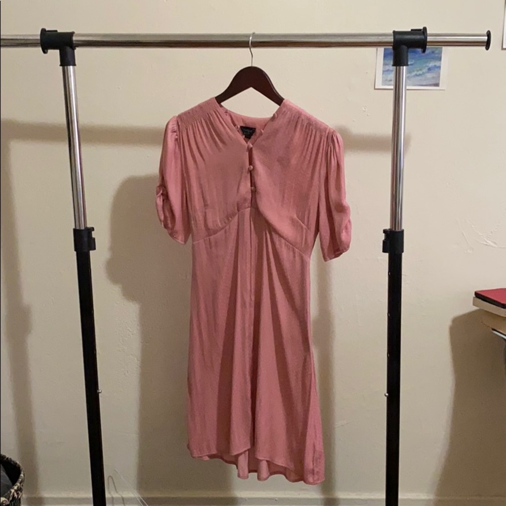 Vintage looking pink dress